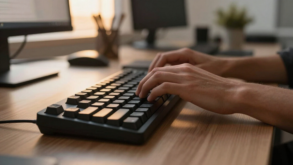 quiet mechanical keyboard for office