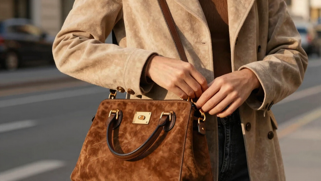 best suede fashion accessories