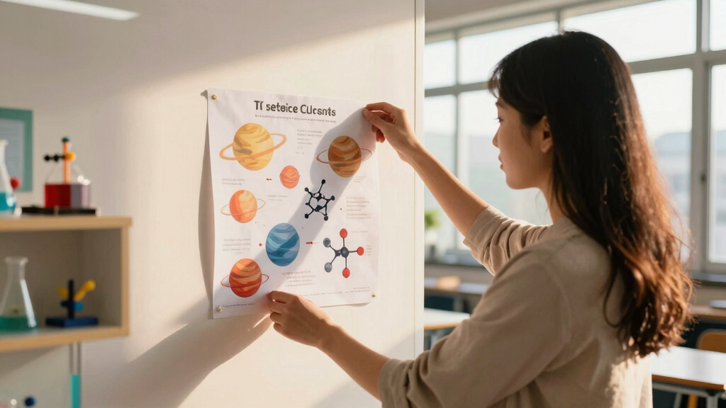 educational science reference posters