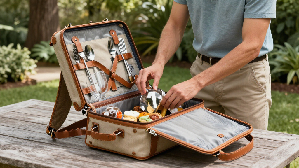 best luxury picnic backpack set