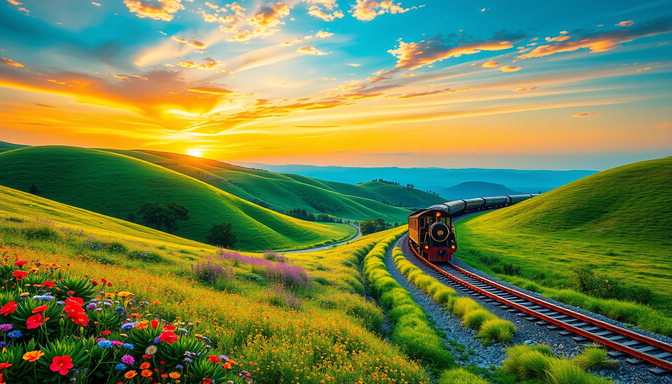 How to plan a scenic train journey