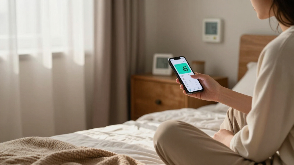 bedroom thermometer hygrometer with app