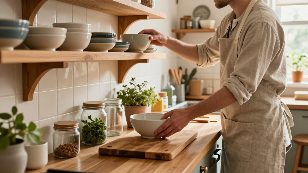 best open kitchen shelving