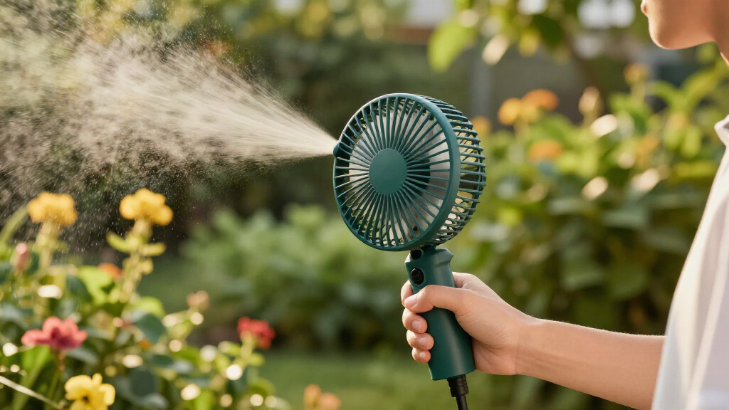 best cordless misting fans