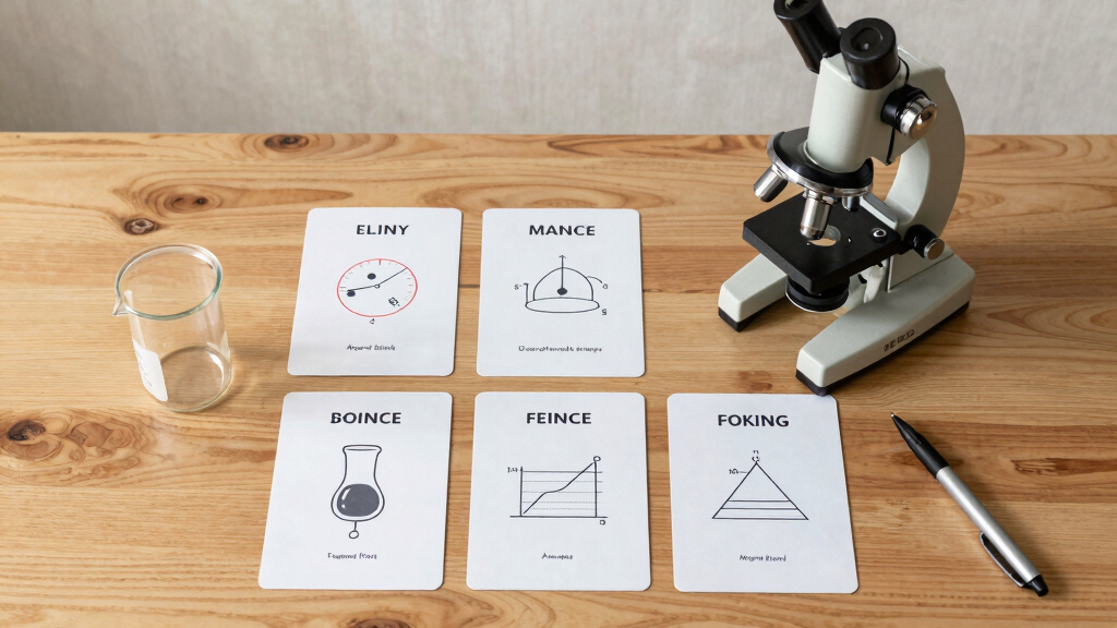 science reference flashcards