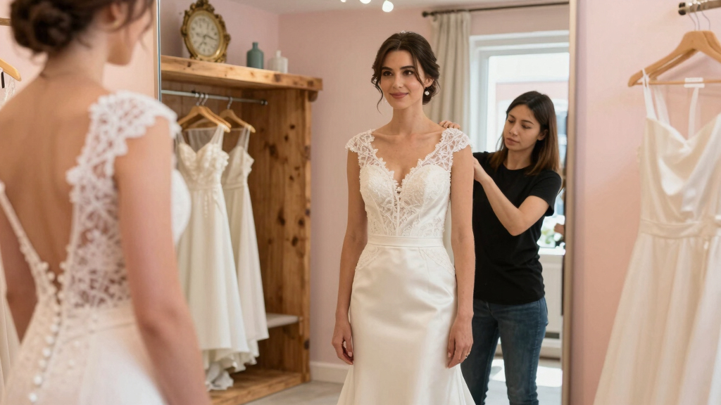 best drop-waist wedding dresses