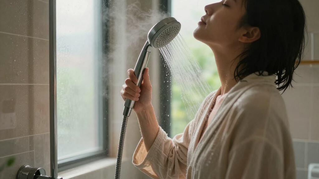 best rainfall shower system with handheld