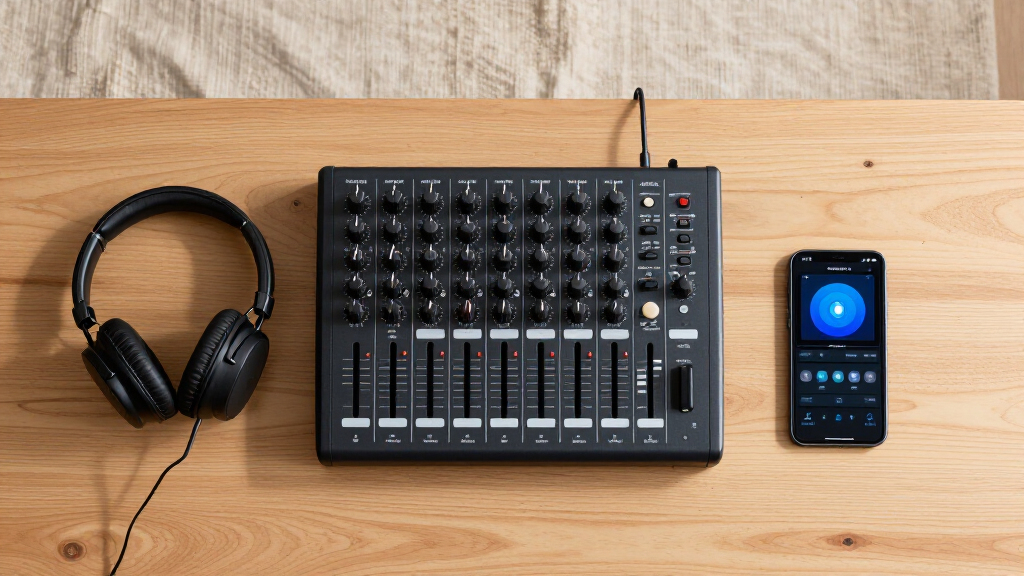 audio mixer for live sound