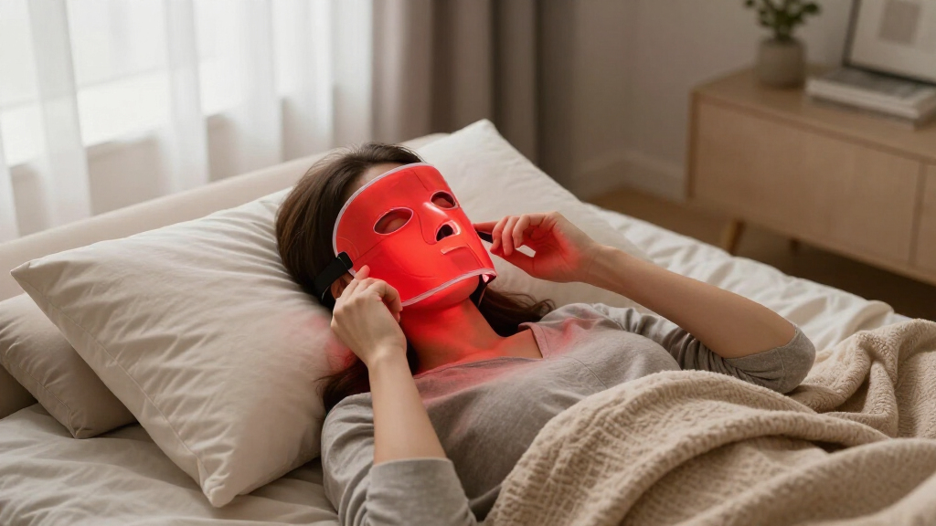 red light therapy mask