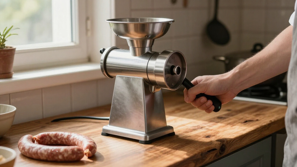 commercial sausage stuffer
