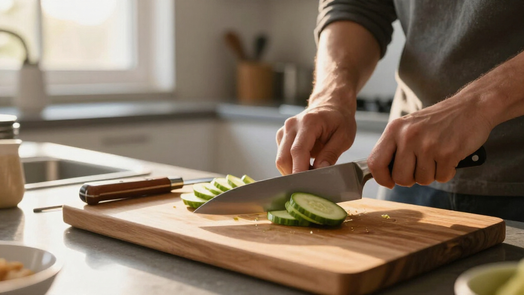 chef knife set full tang