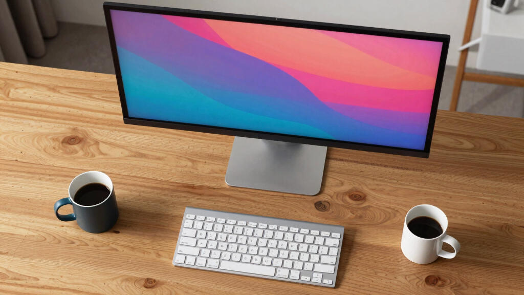 curved monitors for immersive viewing