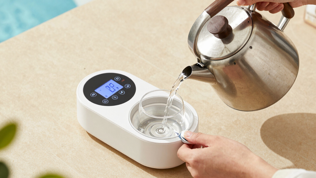 baby formula dispensers with temperature control