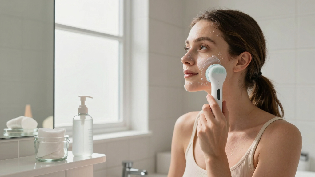electric facial cleansing brushes