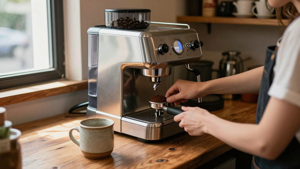 fancy espresso machine