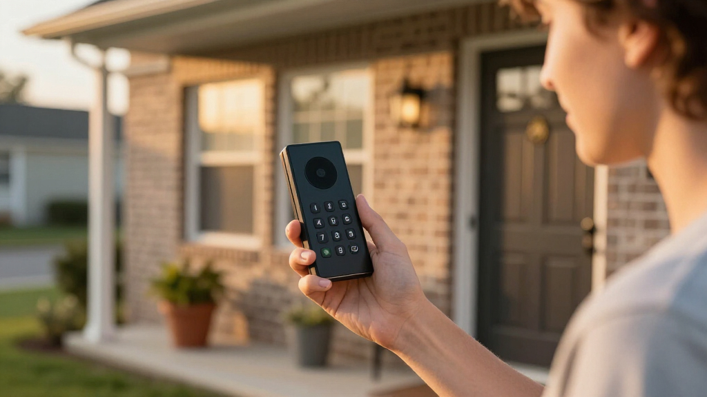 wired video intercom with keypad entry