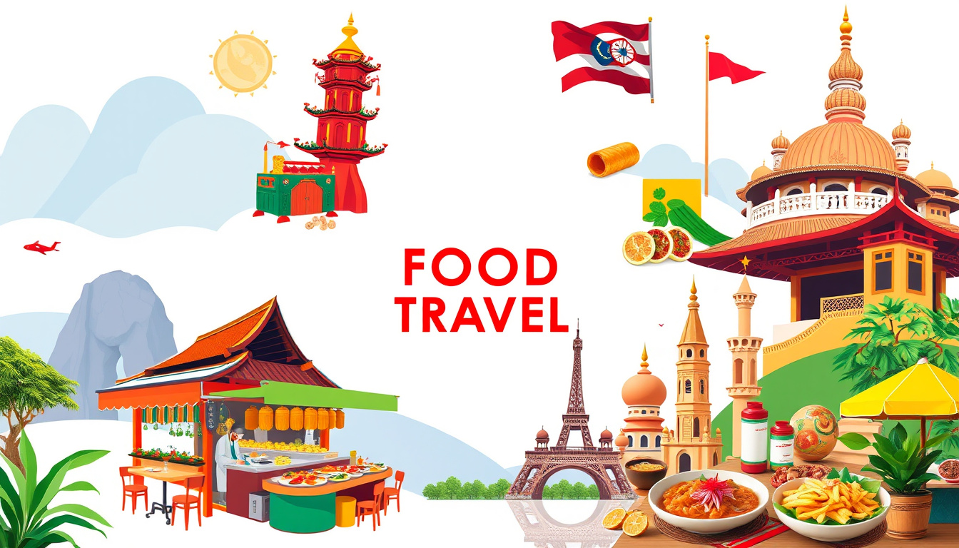 What are the best food travel destinations