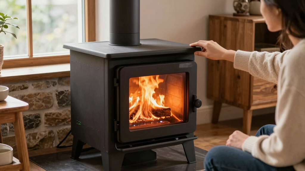 best clean-burning small wood stove