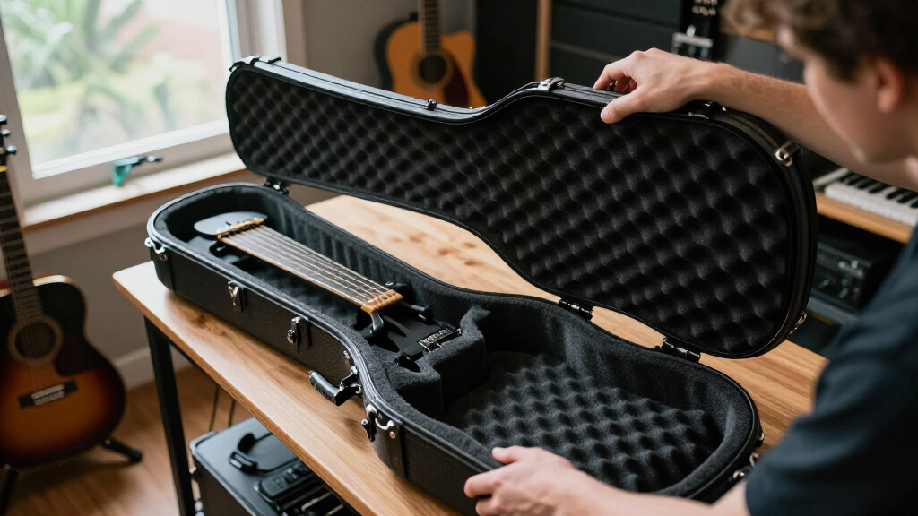 molded guitar flight cases for frequent travelers