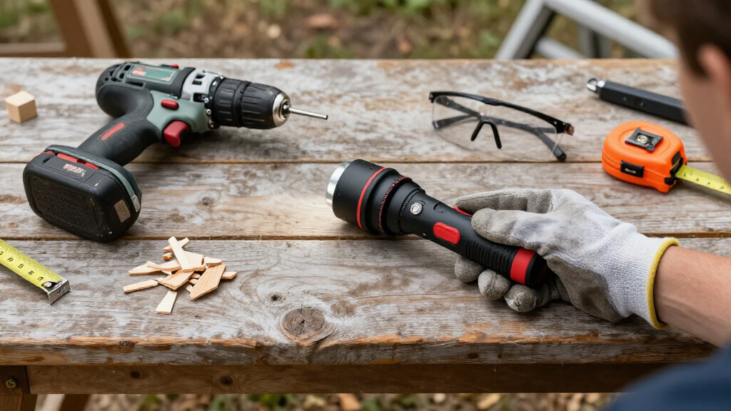 best jobsite flashlight with rechargeable battery