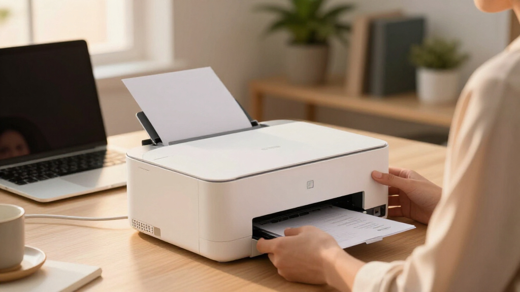 Mobile print laser printer for remote team