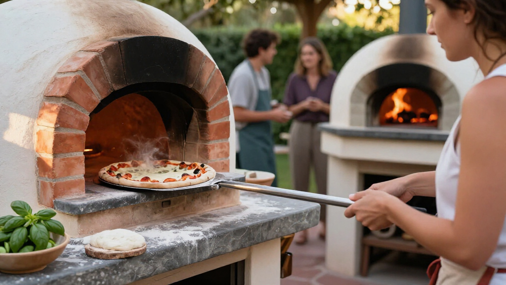 wood-fired pizza ovens