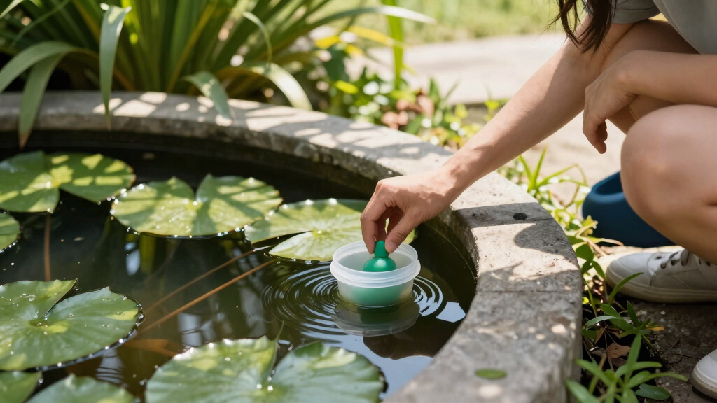 mosquito dunks for standing water