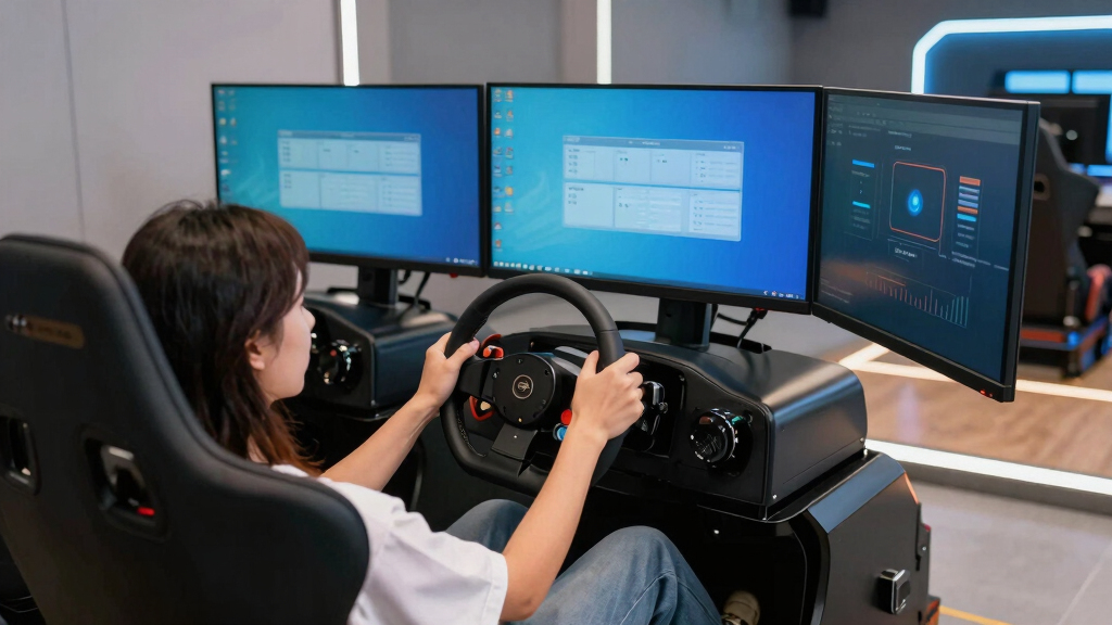 best triple monitor stands for sim racing