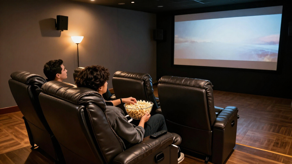 home theater seating recliner chairs