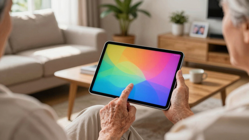 senior friendly tablets