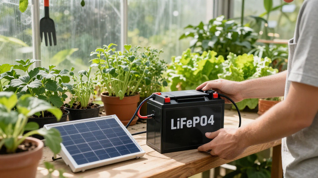 best lifepo4 batteries for off-grid greenhouse setups