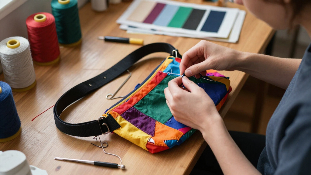 colorful belt bags