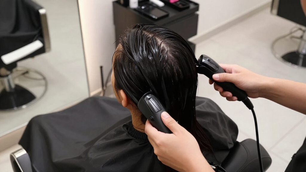 hair steamer hooded