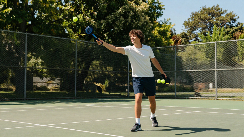 top rated portable tennis ball launcher