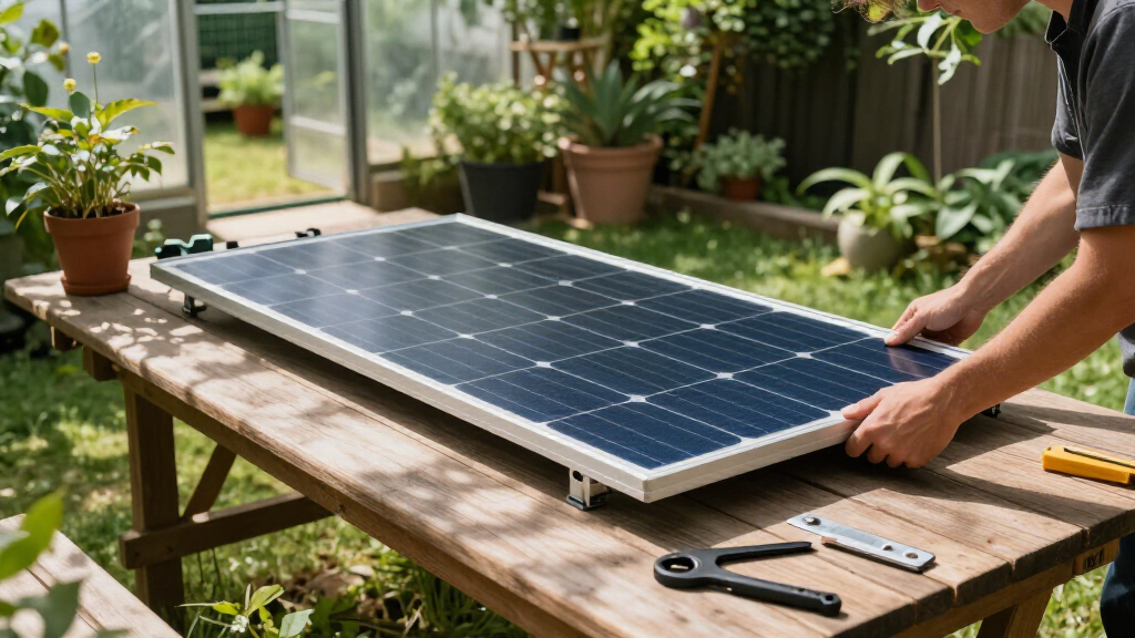 rigid solar panels for diy home backup
