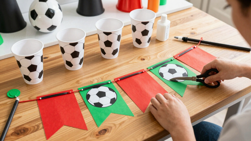 soccer-themed party supplies