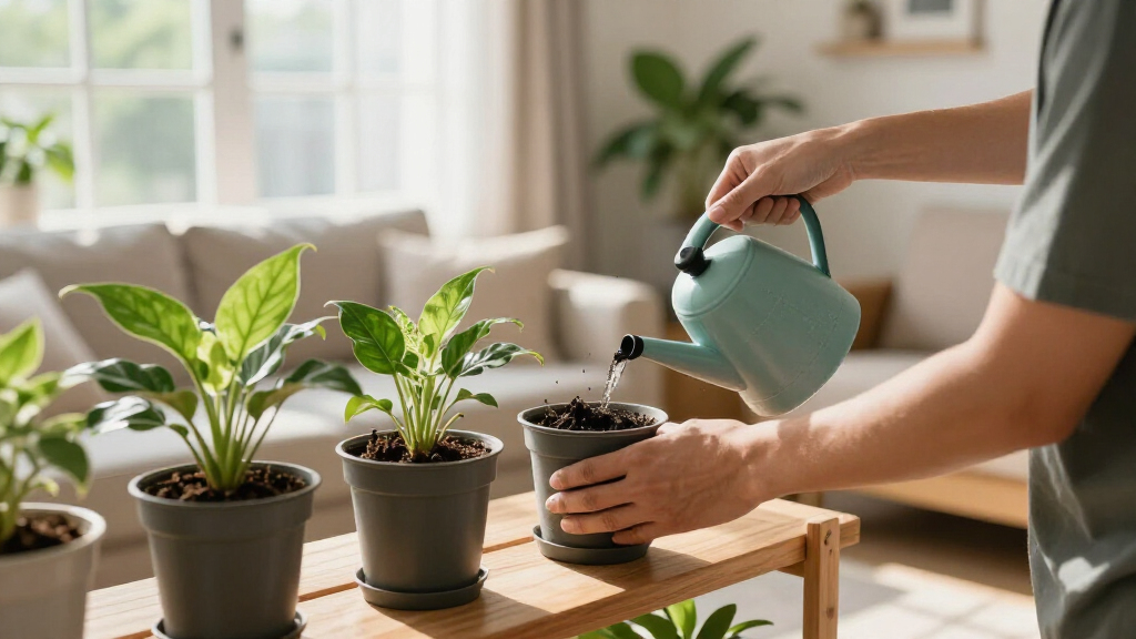 4 inch self watering pots