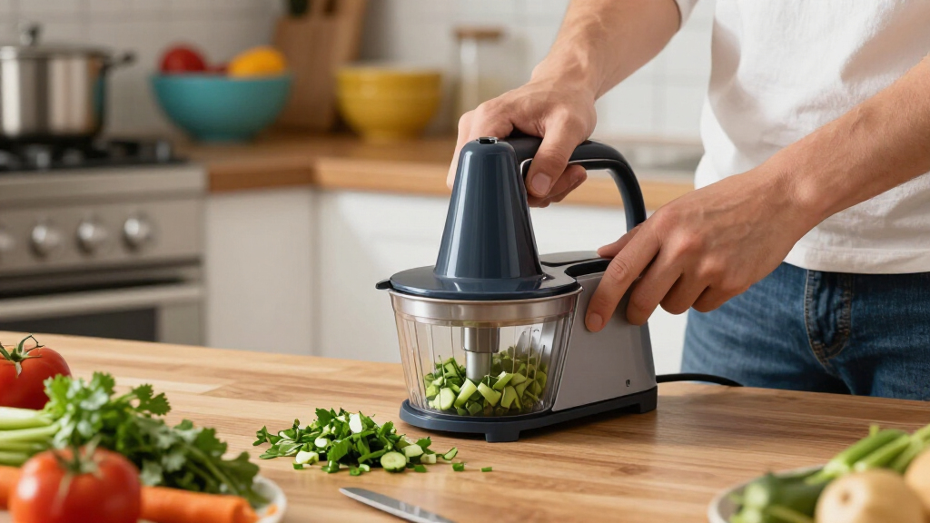 compact electric food choppers