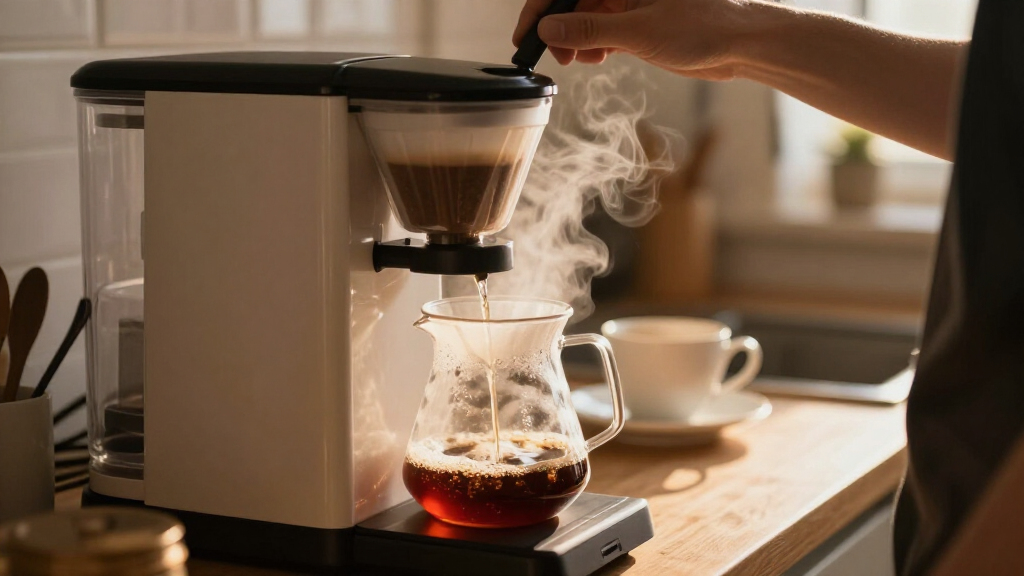 commercial coffee brewer water filtration