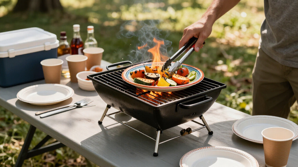 portable tailgating grills