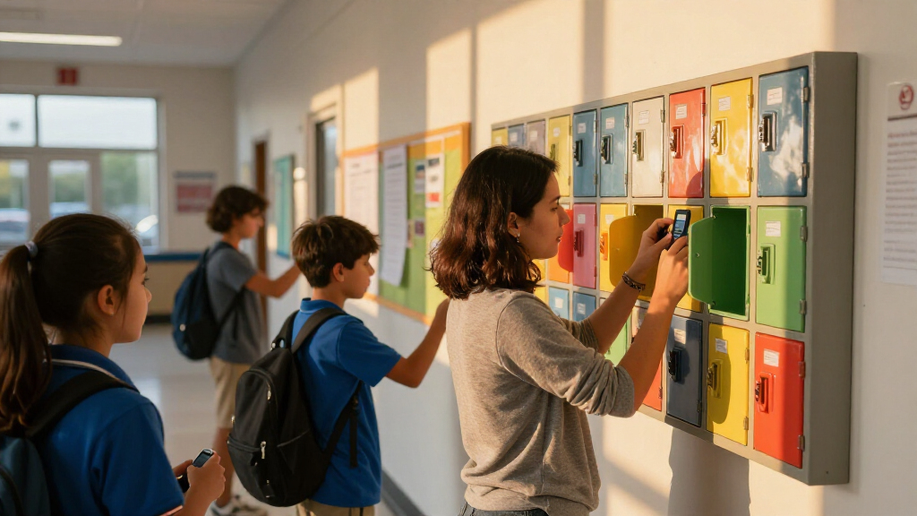 best cellphone storage solutions for schools