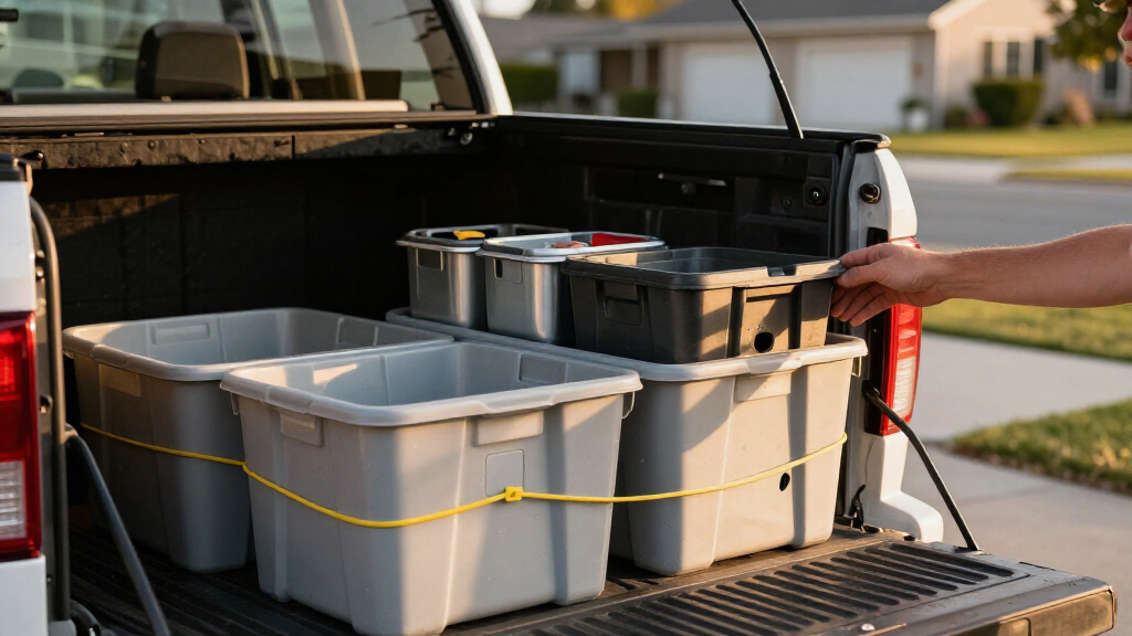 truck bed storage organizers