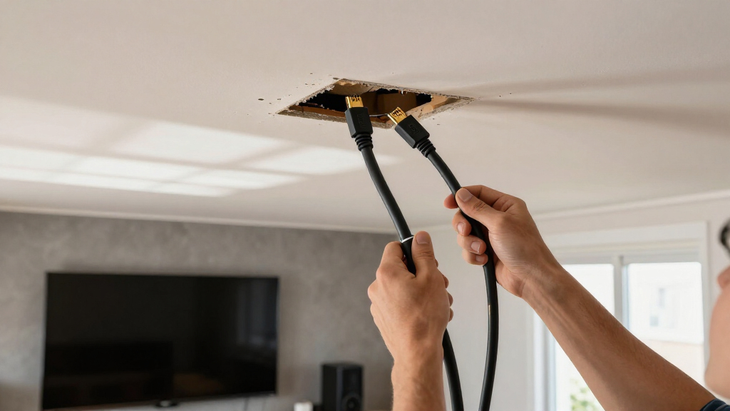 hdmi 21 cables for in wall installs 100 feet