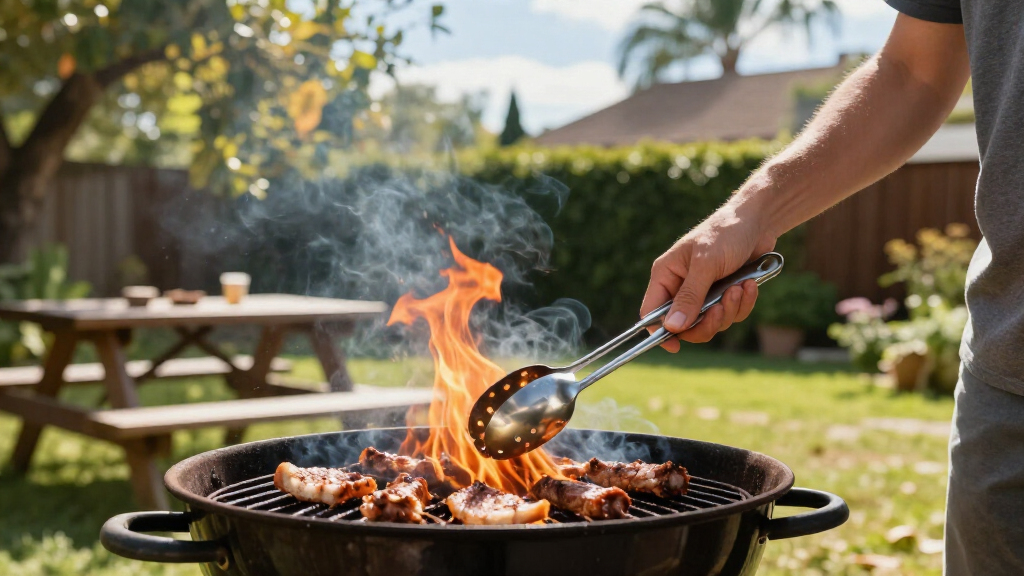 outdoor grilling tools set