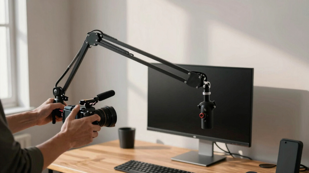 best boom arms for creator setups