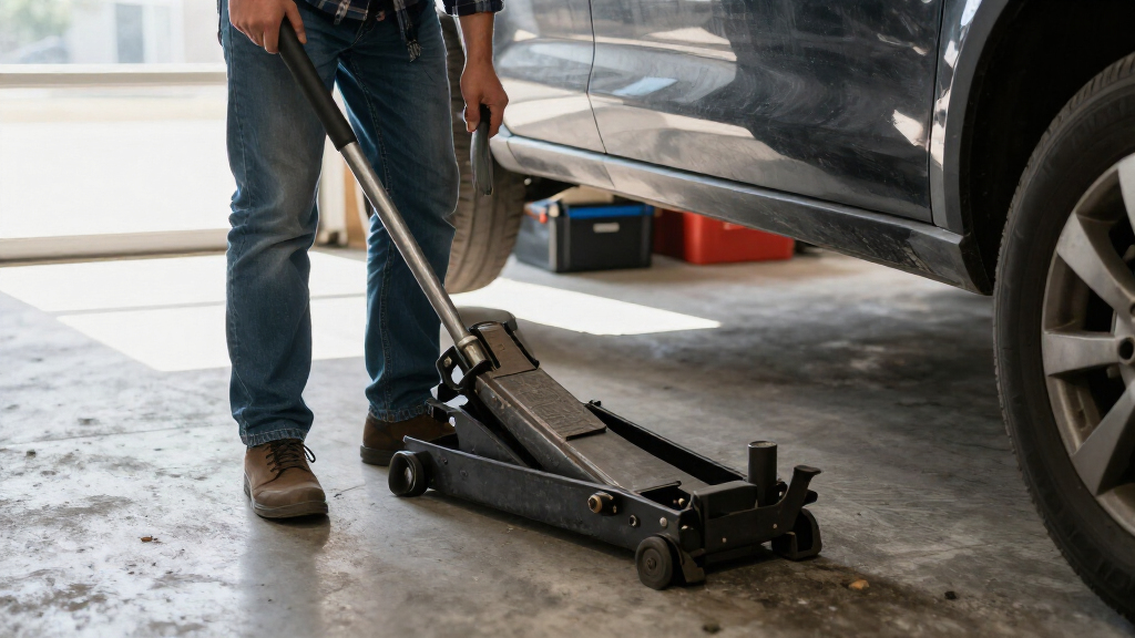 heavy duty hydraulic floor jack