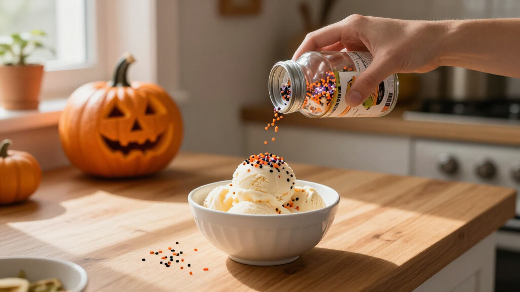 Halloween themed sprinkles