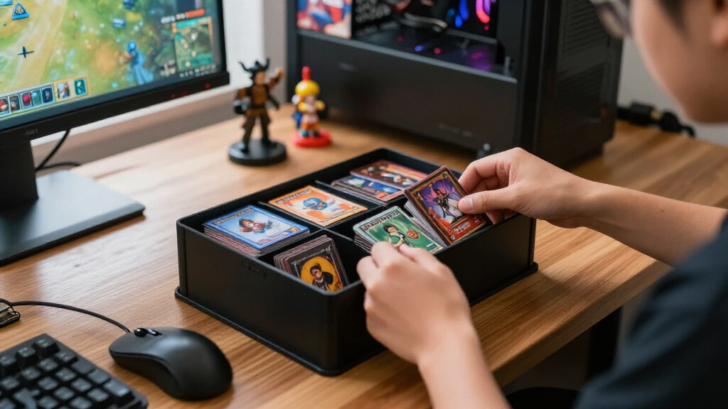 gaming card storage solutions