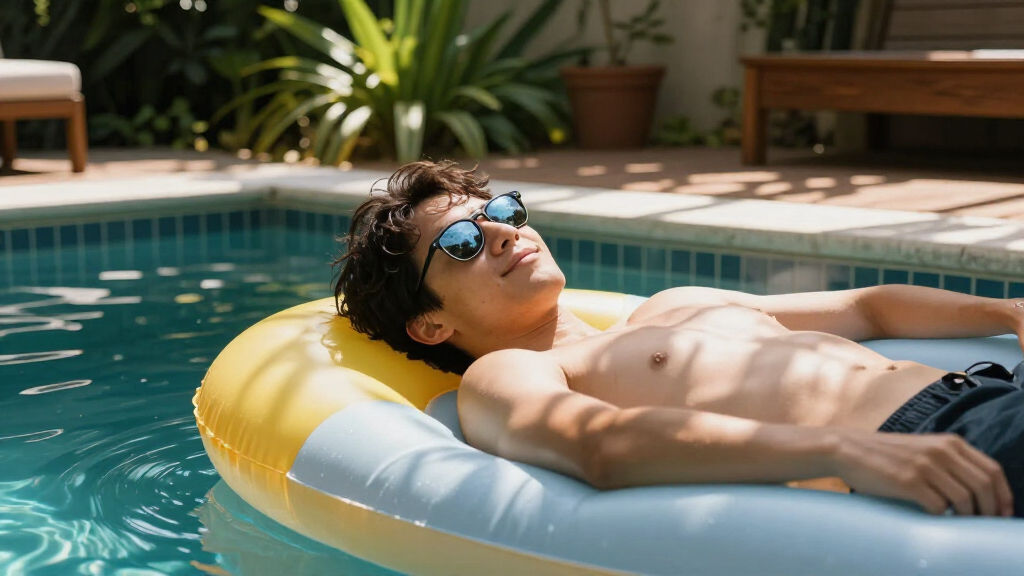 inflatable pool float loungers