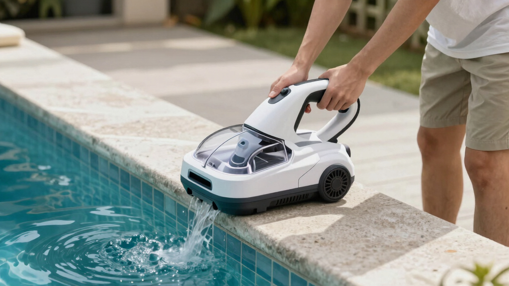 best pool vacuum robot for leaves